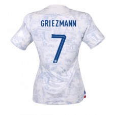 Frankrike Antoine Griezmann #7 Bortatröja Dam VM 2022 Korta ärmar